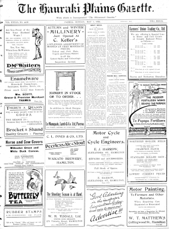 Issue page