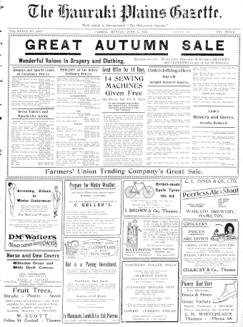 Issue page