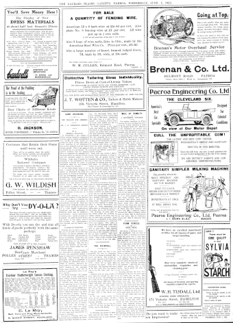 Issue page
