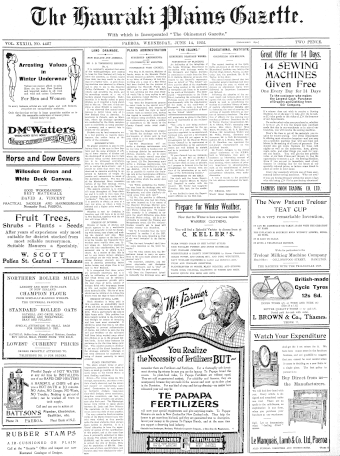 Issue page