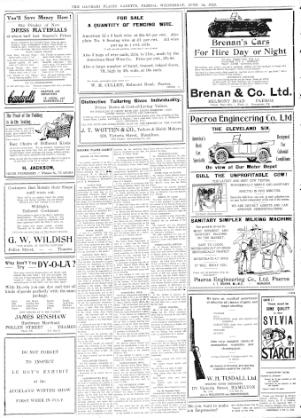 Issue page