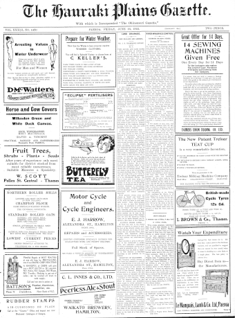 Issue page