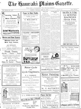 Issue page