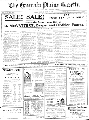 Issue page