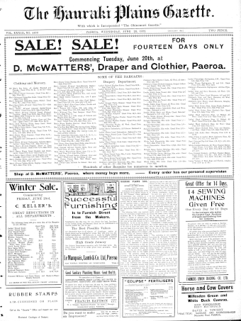 Issue page