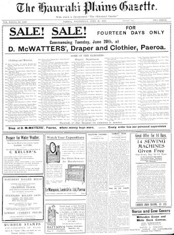 Issue page