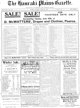 Issue page