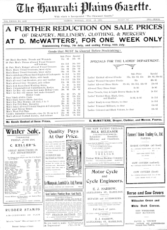 Issue page