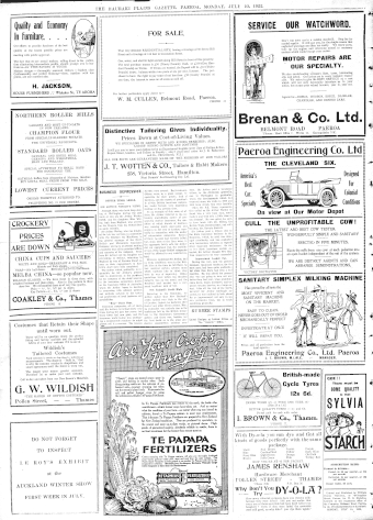 Issue page