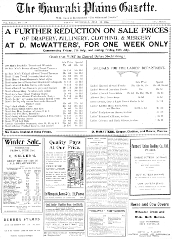 Issue page