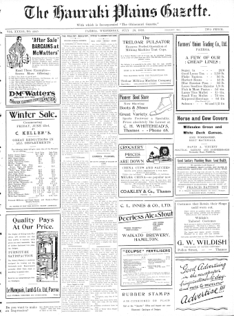Issue page