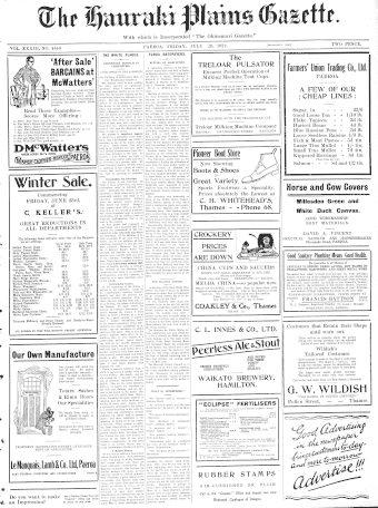 Issue page