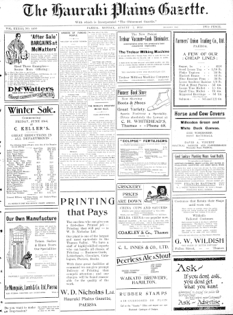 Issue page