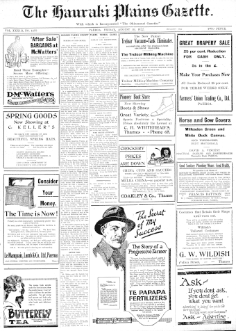 Issue page