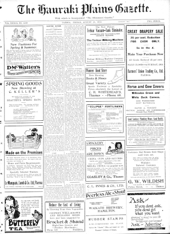 Issue page