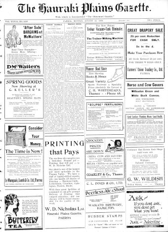 Issue page