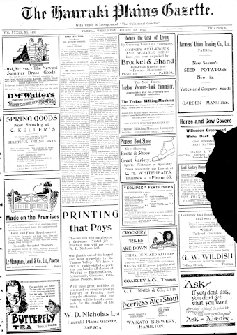 Issue page