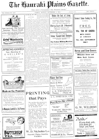 Issue page