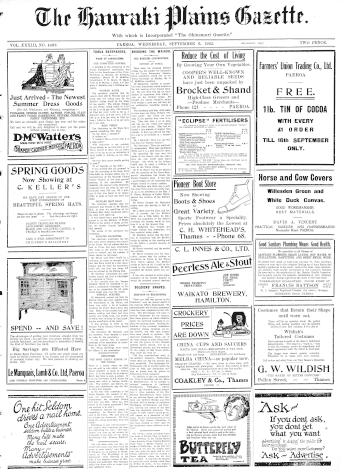 Issue page