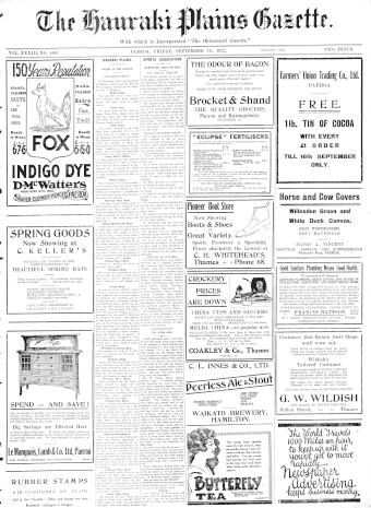 Issue page