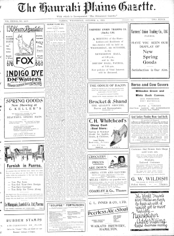 Issue page