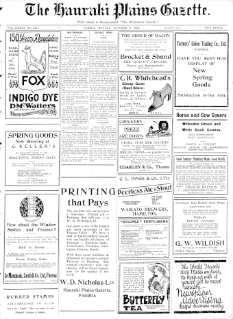 Issue page