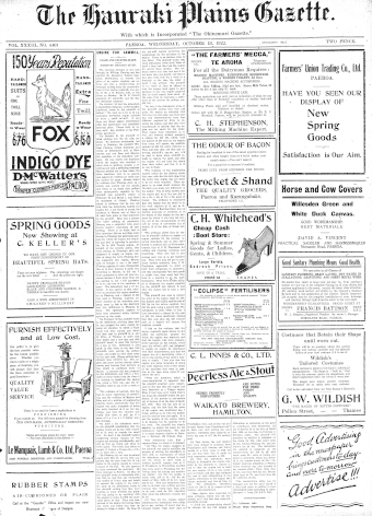 Issue page