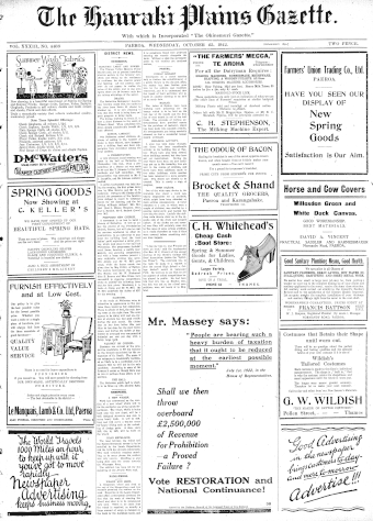 Issue page