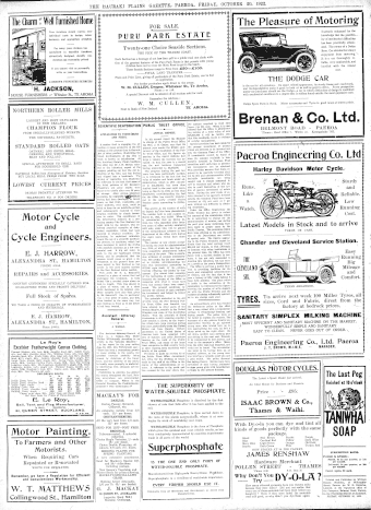 Issue page