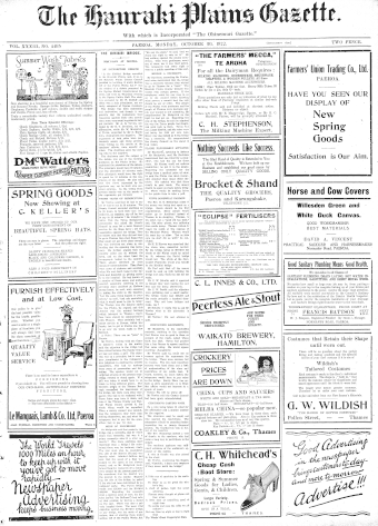 Issue page