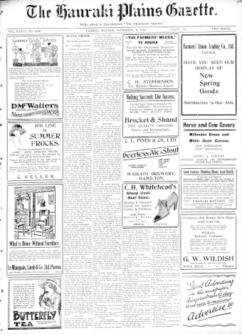 Issue page
