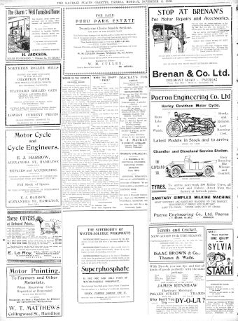 Issue page