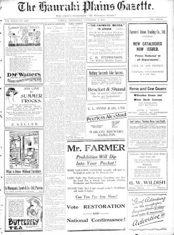 Issue page