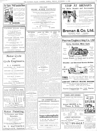 Issue page