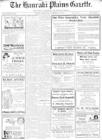 Issue page