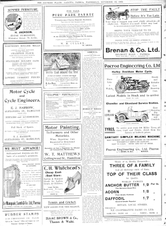 Issue page