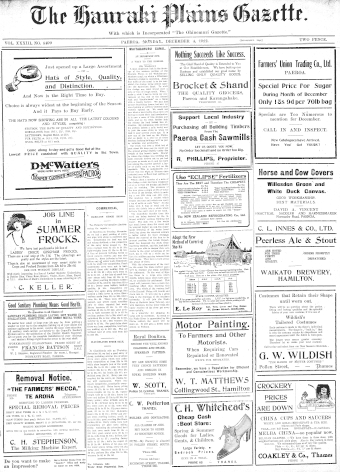 Issue page