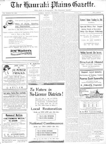 Issue page