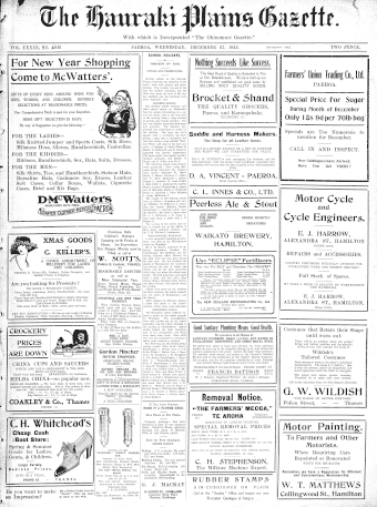 Issue page