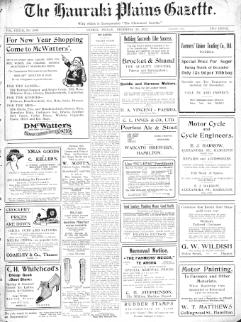 Issue page