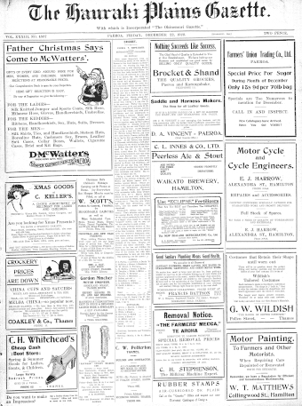 Issue page