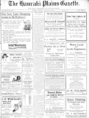 Issue page