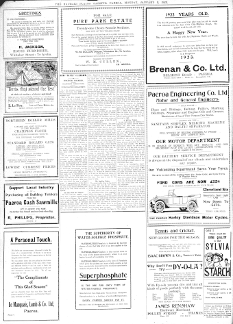 Issue page
