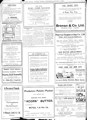 Issue page