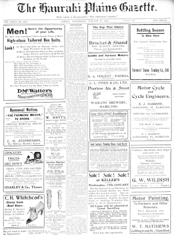Issue page