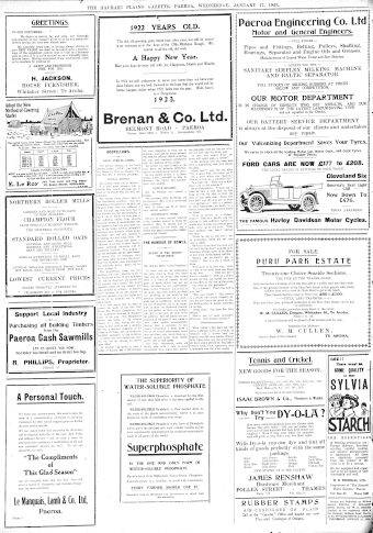 Issue page