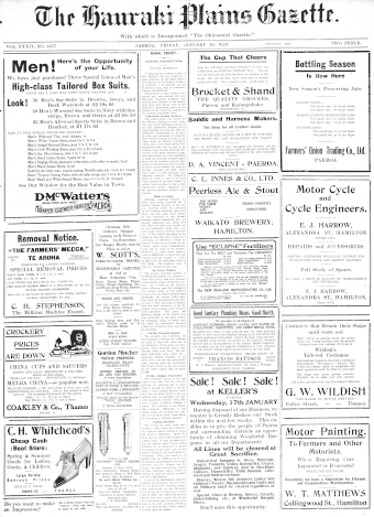 Issue page