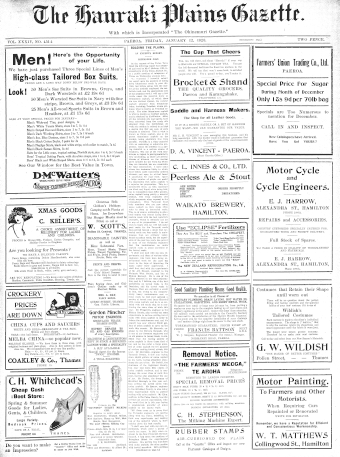 Issue page