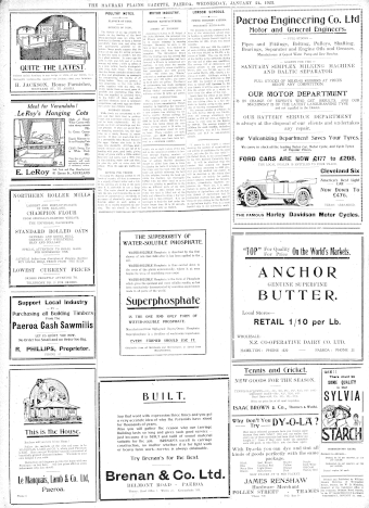 Issue page