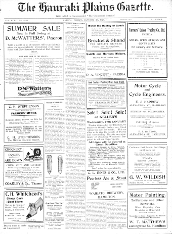 Issue page